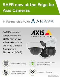 The SAFR Powered by Anava solution processes video on-camera to deliver real-time insights while lowering infrastructure costs. The SAFR Powered by Anava solution processes video on-camera to deliver real-time insights while lowering infrastructure costs.