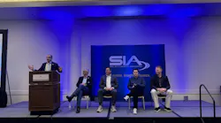 The panel discussion featured Vince Ricco, Senior Global Alliances Manager for Wasabi; Dave Stolerow, National Business Manager, Security, Siemens; Phil Coppola, Business Development Director for Mobile Solutions, HID; Erick Reynolds, National Business Development Team Lead, Hanwha.