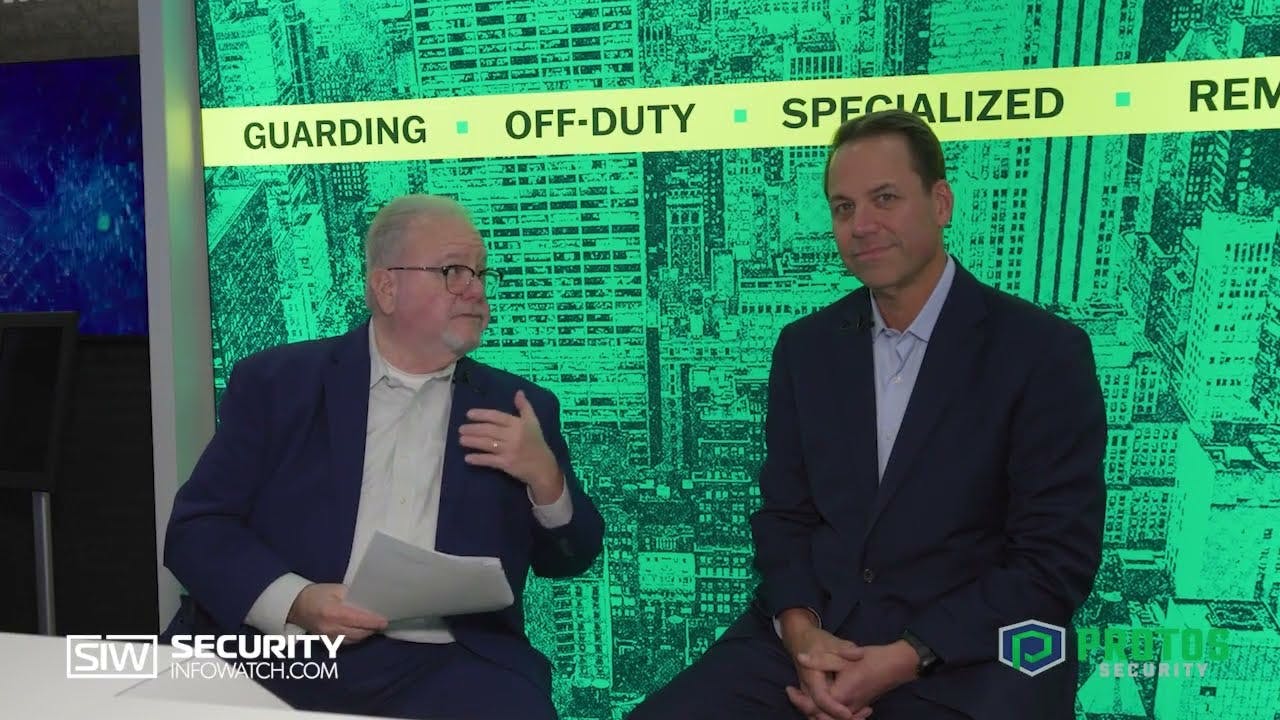 Live from ISC West 2026: Protos CEO Mark Hjelle on contract guard services