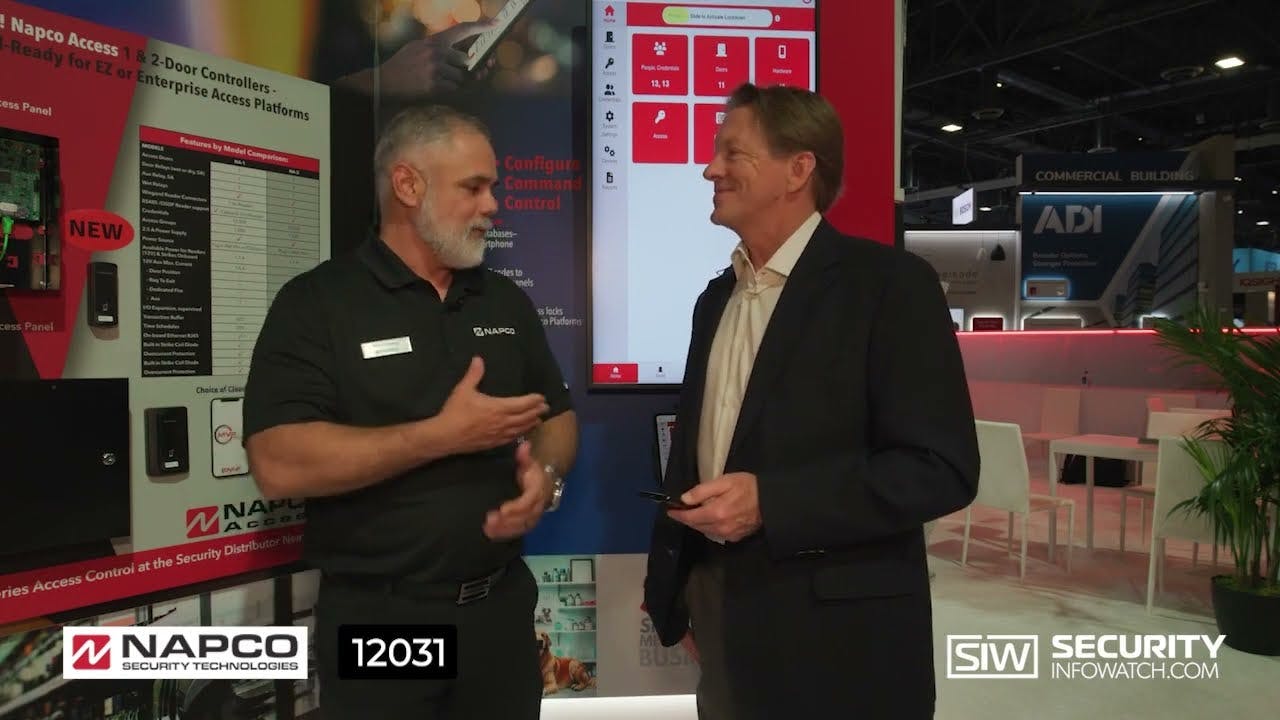 NAPCO highlights its new MVP Cloud-Based Access Control Platform at ISC West 2026