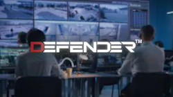 A security designer uses Design Studio within DEFENDER to convert a floor plan image into a fully annotated device layout with coverage visualization. A security designer uses Design Studio within DEFENDER to convert a floor plan image into a fully annotated device layout with coverage visualization.