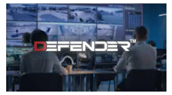 A security designer uses Design Studio within DEFENDER to convert a floor plan image into a fully annotated device layout with coverage visualization. A security designer uses Design Studio within DEFENDER to convert a floor plan image into a fully annotated device layout with coverage visualization.