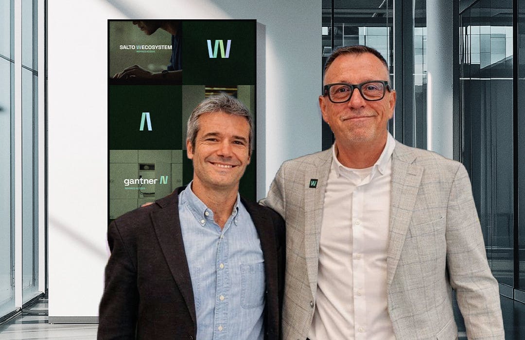 Vice President of Sales Growth Luis Saldana (left), and President of Salto Americas Bill Wood. SALTO WECOSYSTEM is consolidating its Americas operations under a unified regional structure as part of a broader push to align markets and support growth across the hemisphere.