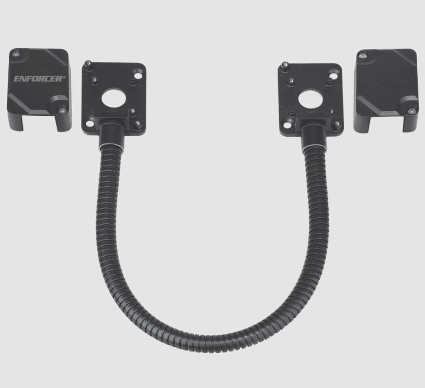 SECO-LARM&rsquo;s ENFORCER Armored Door Cords are now available in both silver and black finishes to match varied installation environments.