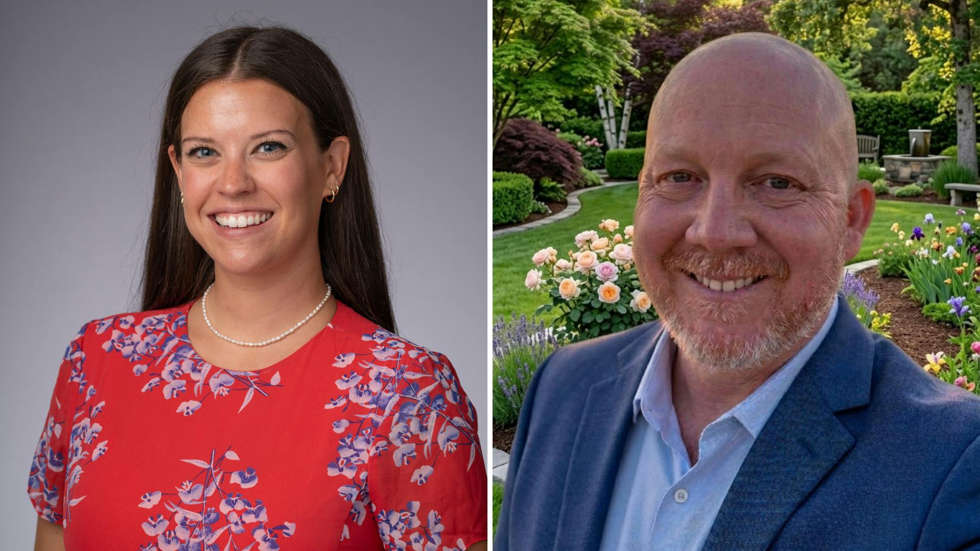 Tristin Vaccaro, newly appointed executive director of Mission 500, and Phil Leverette, who has joined the organization&rsquo;s board of directors.