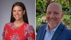 Tristin Vaccaro, newly appointed executive director of Mission 500, and Phil Leverette, who has joined the organization’s board of directors. Tristin Vaccaro, newly appointed executive director of Mission 500, and Phil Leverette, who has joined the organization’s board of directors.