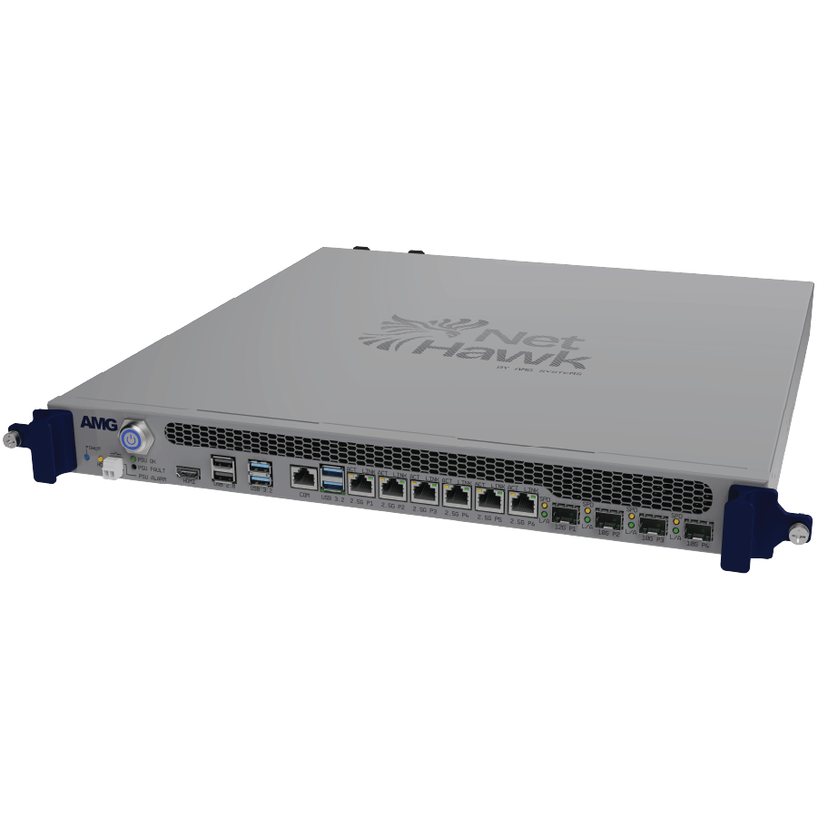 The AMG840 Series Network Server Appliance is designed for high-performance network monitoring in critical infrastructure and security environments.