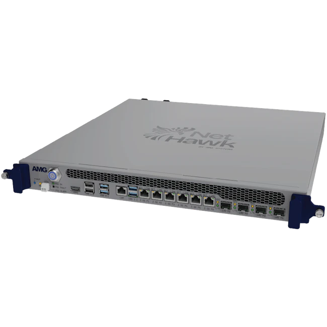 The AMG840 Series Network Server Appliance is designed for high-performance network monitoring in critical infrastructure and security environments.