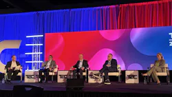 The annual State of the Industry panel, moderated by PSA CEO Matt Barnette (far left), featured (from left) Alper Cetingok of Raymond James, Don Erickson of the Security Industry Association, John Petruzzi of Unlimited Technology, and Heather Torrey of Honeywell. The annual State of the Industry panel, moderated by PSA CEO Matt Barnette (far left), featured (from left) Alper Cetingok of Raymond James, Don Erickson of the Security Industry Association, John Petruzzi of Unlimited Technology, and Heather Torrey of Honeywell.