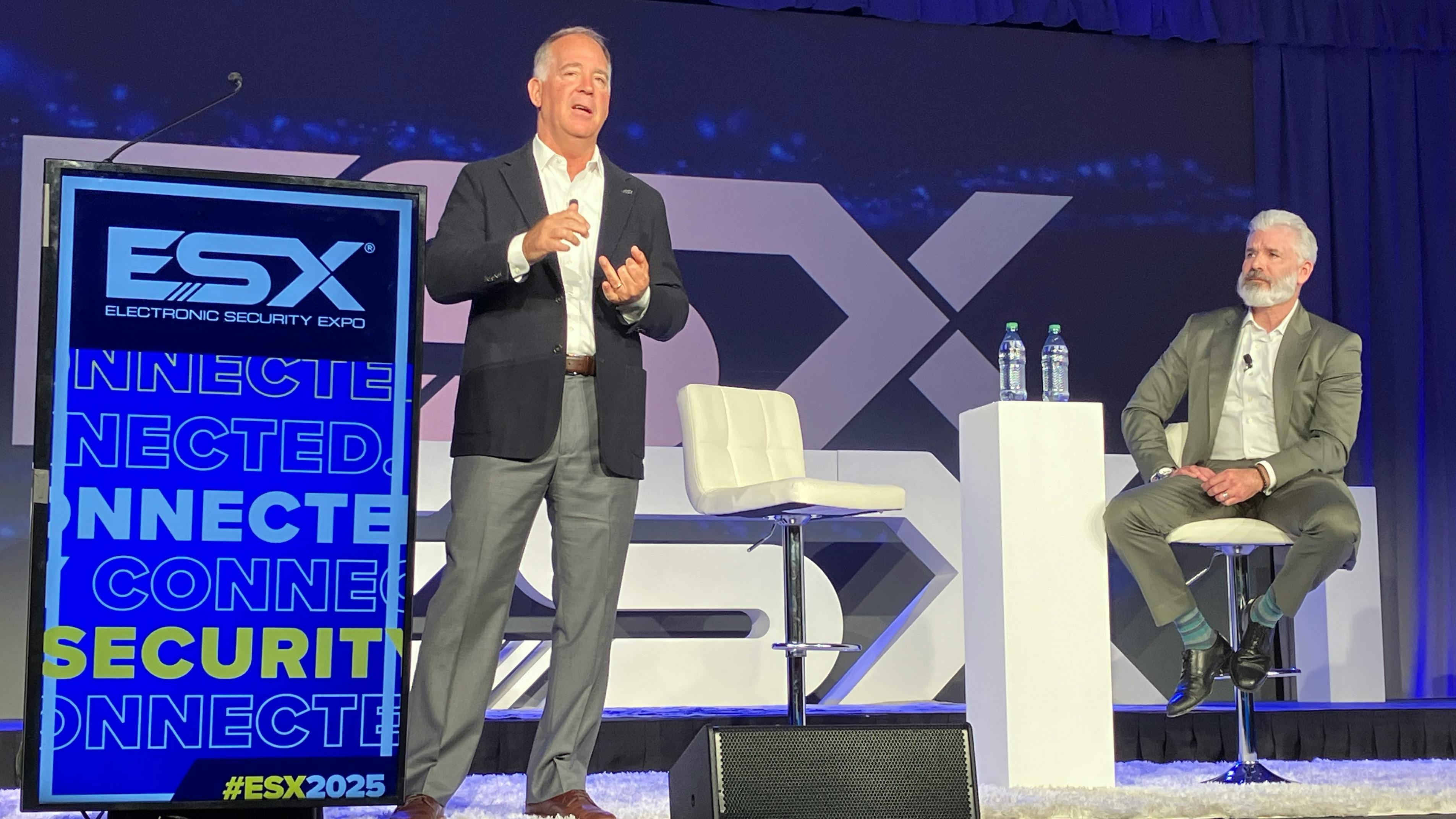 Michael Barnes (left) is scheduled to present his annual market report at the ESX Closing Keynote.