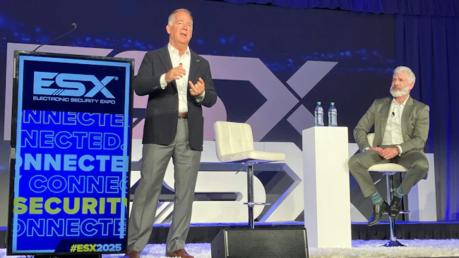 Michael Barnes (left) is scheduled to present his annual market report at the ESX Closing Keynote.