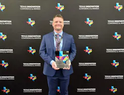 Jeremy Freeze-Skret, vice president of engineering at Prometheus Security Group Global, was recognized by Texas Christian University as a Small Business Innovator at the Texas Innovation Awards for work tied to the company’s Scene Authentication technology. Jeremy Freeze-Skret, vice president of engineering at Prometheus Security Group Global, was recognized by Texas Christian University as a Small Business Innovator at the Texas Innovation Awards for work tied to the company’s Scene Authentication technology.