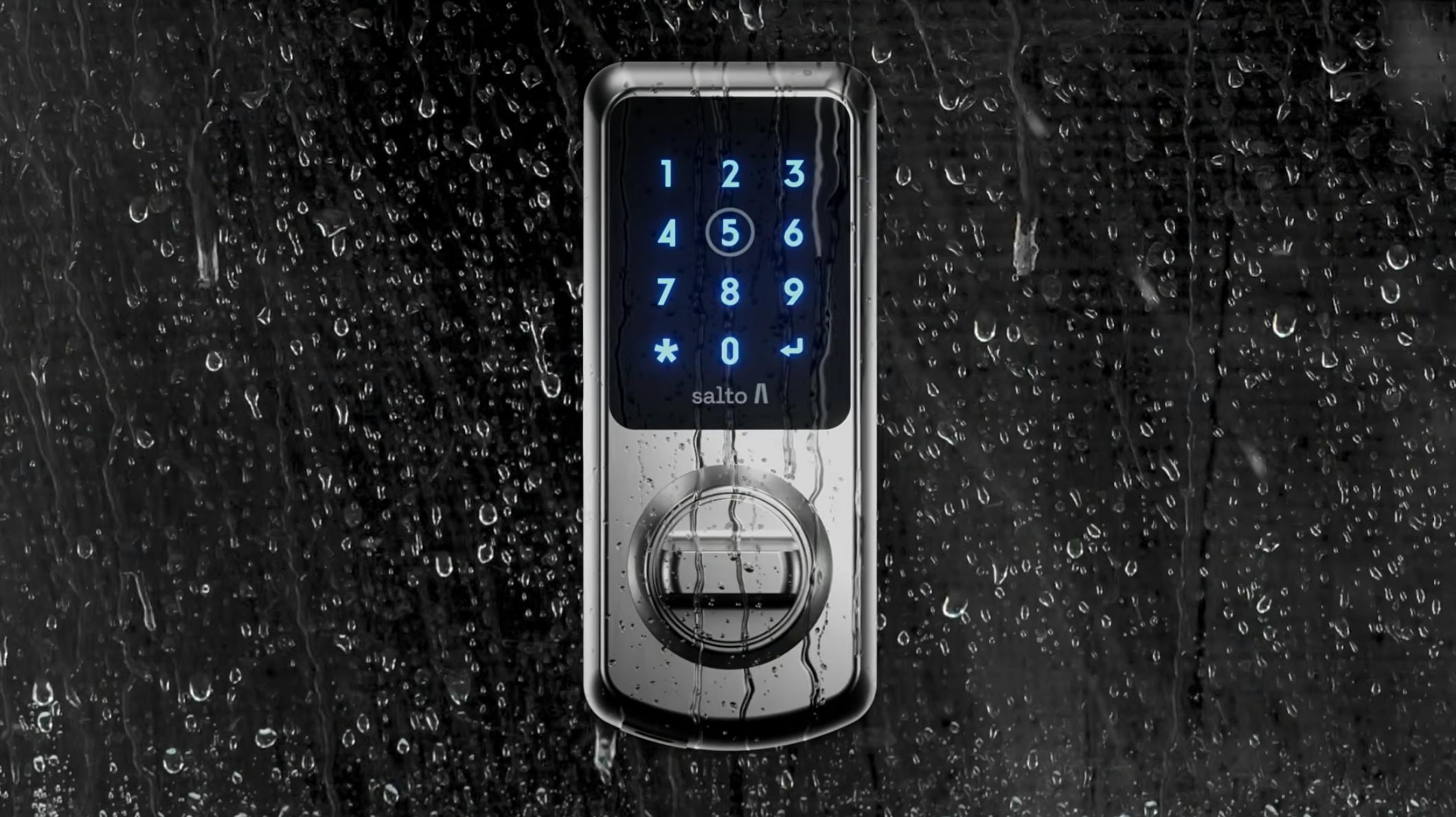 The DBolt Touch IC Outdoor from Salto Americas is designed to provide keyless smart access for exposed residential and multifamily exterior doors.
