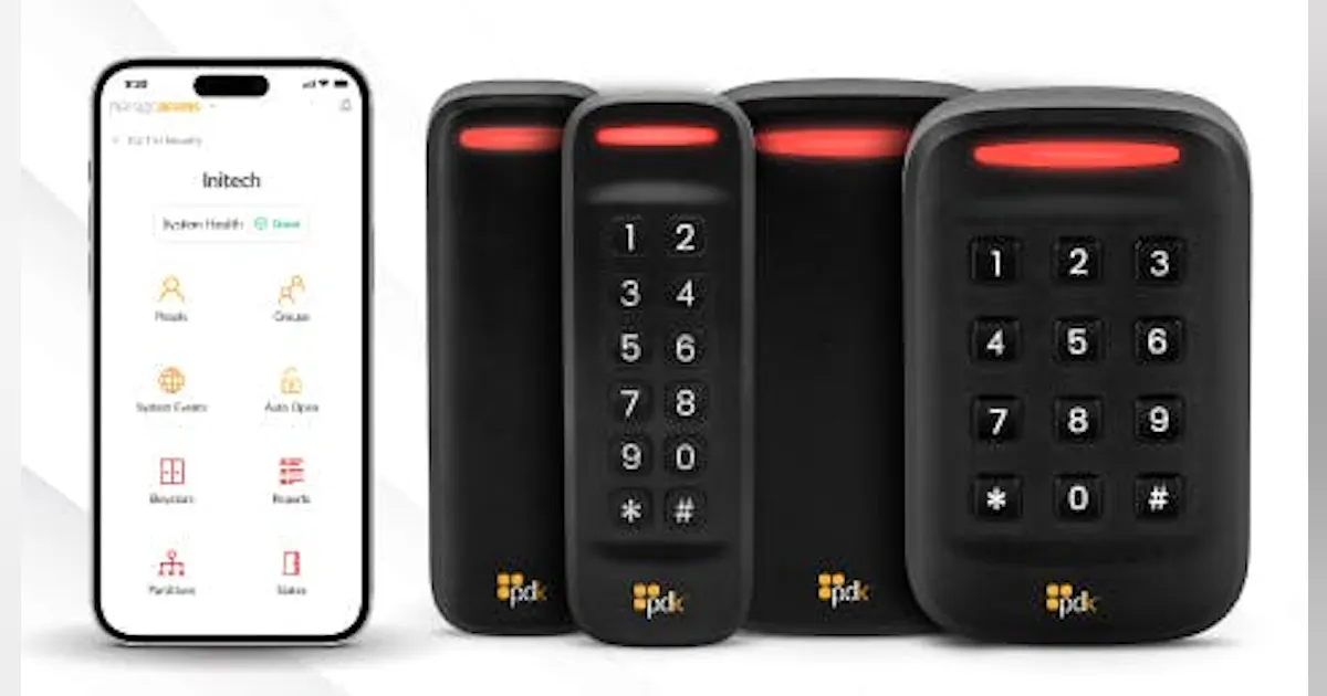 PDK Debuts Red Reader V2 Access Control Reader Line | Security Info Watch