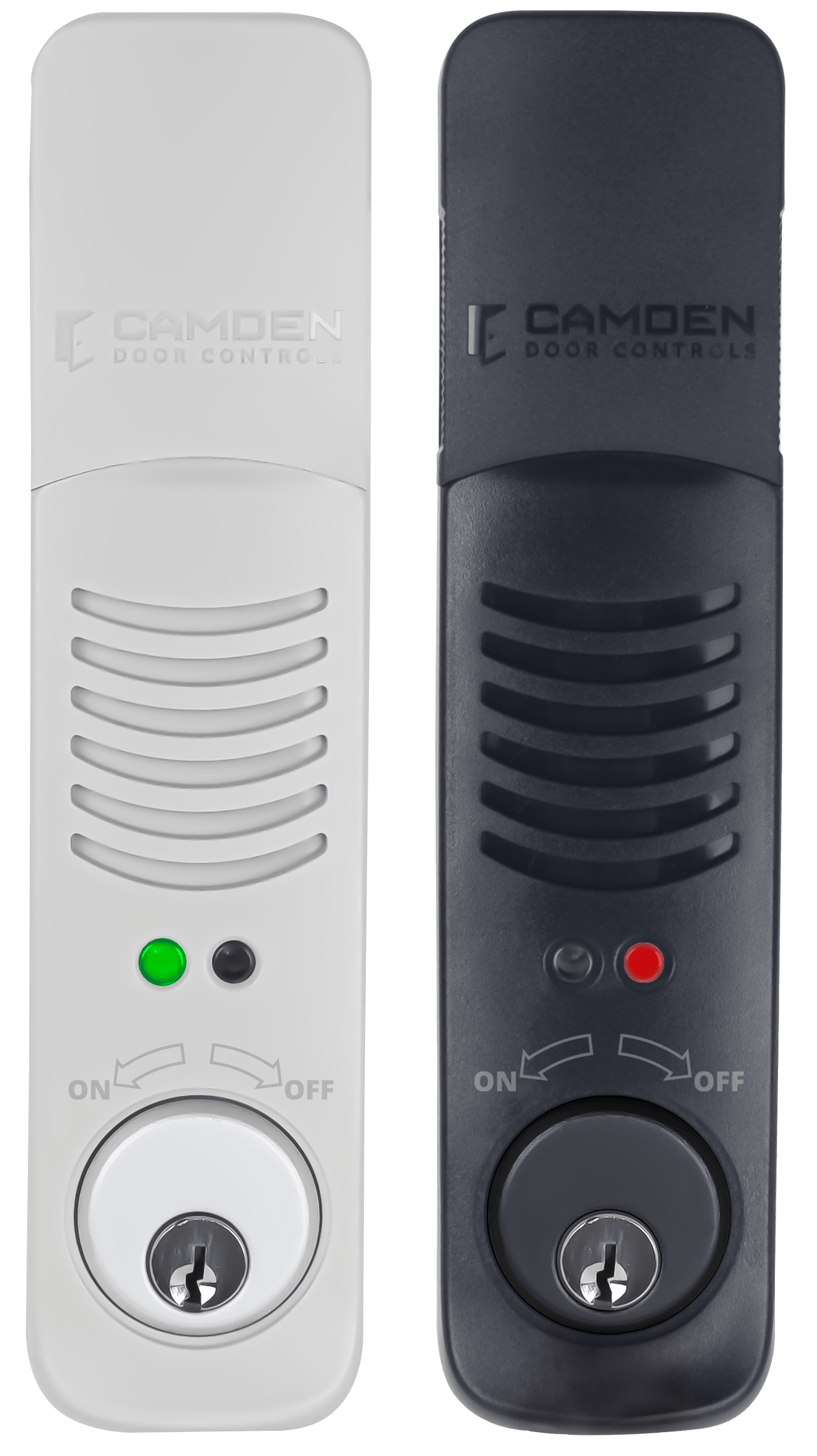 Camden Door Controls&rsquo; new CX-DA800 Series Exit Alarms and CX-DA810 Series Door Prop Alarms are designed for mechanically secured doors with audible and visual alert capabilities.