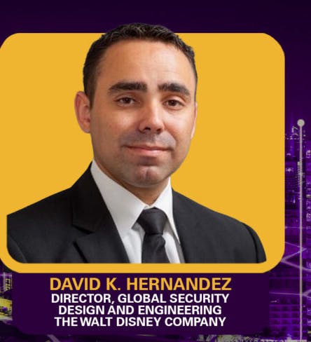David K. Hernandez, director of global security design and engineering at The Walt Disney Company, will deliver the afternoon keynote at Perimeter PREVENT 2026 on June 24 in Washington, D.C.