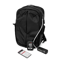The Thermo Scientific™ PackEye™ XS Radiation Detection Backpack is designed to provide covert radiological threat detection with lightweight portability and extended battery life. The Thermo Scientific™ PackEye™ XS Radiation Detection Backpack is designed to provide covert radiological threat detection with lightweight portability and extended battery life.