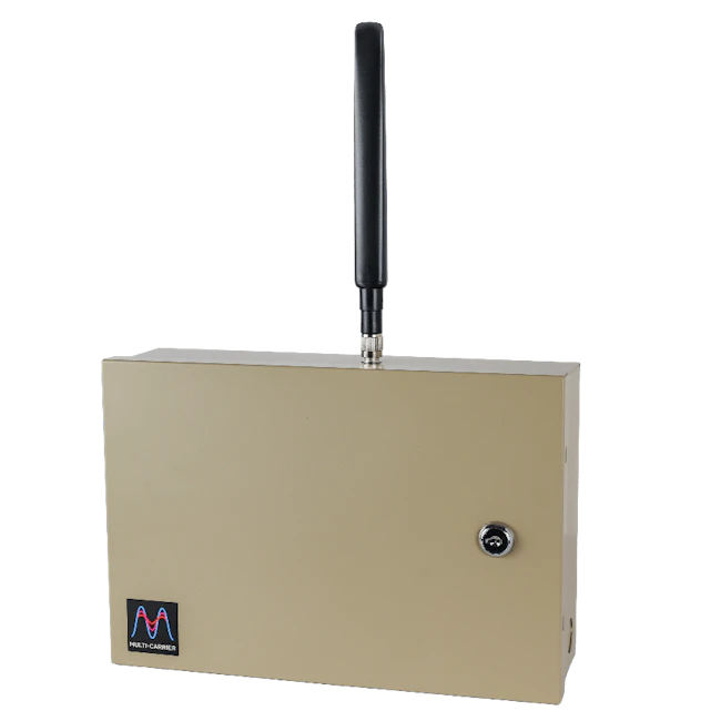 Telguard's new TG-7EM communicator combines Multi-Carrier cellular connectivity and LAN dual-path reporting to enhance reliability in commercial intrusion installations.