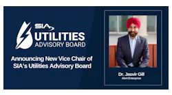 Dr. Jasvir Gill has been named vice chair of the SIA Utilities Advisory Board after serving as a founding member and Technology Subcommittee chair. Dr. Jasvir Gill has been named vice chair of the SIA Utilities Advisory Board after serving as a founding member and Technology Subcommittee chair.
