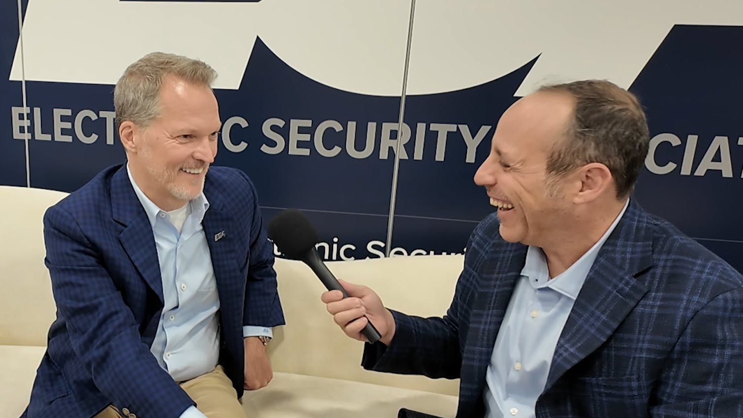 Pye-Barker's Jeremy Bates (left) joined Security Business magazine Editor-in-Chief Paul Rothman for a special episode of the Security DNA podcast live from the Electronic Security Expo (ESX) in Dallas.