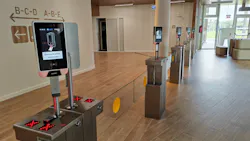 The QTicket terminal from Gunnebo Entrance Control supports multiple credential types, including QR codes, RFID cards, wristbands and facial recognition, through a single validation platform. The QTicket terminal from Gunnebo Entrance Control supports multiple credential types, including QR codes, RFID cards, wristbands and facial recognition, through a single validation platform.