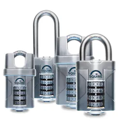 Squire Locks USA's Vulcan resettable combination padlocks are designed for locksmiths serving critical infrastructure and industrial applications. Squire Locks USA's Vulcan resettable combination padlocks are designed for locksmiths serving critical infrastructure and industrial applications.