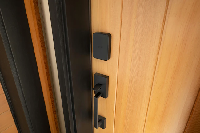 The Schlage Sense Pro Smart Deadbolt introduces Schlage Converge technology with Ultra Wideband-enabled hands-free unlocking and Matter over Thread connectivity.