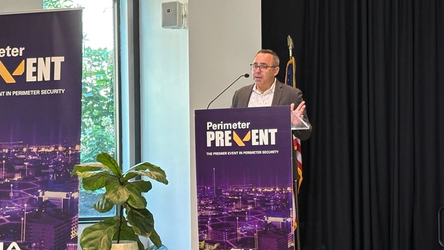 David K. Hernandez, Director of Global Security Design and Engineering for The Walt Disney Company, delivered the closing keynote at SIA's Perimeter PREVENT Conference.