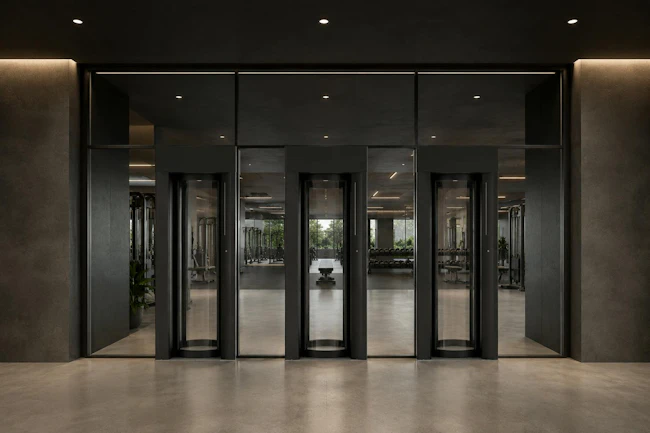 Gunnebo Entrance Control's HiSec Nova security portal integrates new occupancy detection, drive control and electronics technologies for controlled authorized entry.