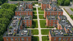 Artist rendering of The Cortile redevelopment, where developers integrated security infrastructure into the apartment community's design before the first phase of leasing. Artist rendering of The Cortile redevelopment, where developers integrated security infrastructure into the apartment community's design before the first phase of leasing.