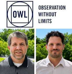 Nic Price, firmware engineer, and Zachary Clark, mechanical engineering lead, have joined Observation Without Limits (O.W.L.) to support development of the company's radar systems. Nic Price, firmware engineer, and Zachary Clark, mechanical engineering lead, have joined Observation Without Limits (O.W.L.) to support development of the company's radar systems.