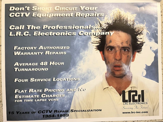Charlie Pierce in one of his zany industry advertisements back in the early 1990s.