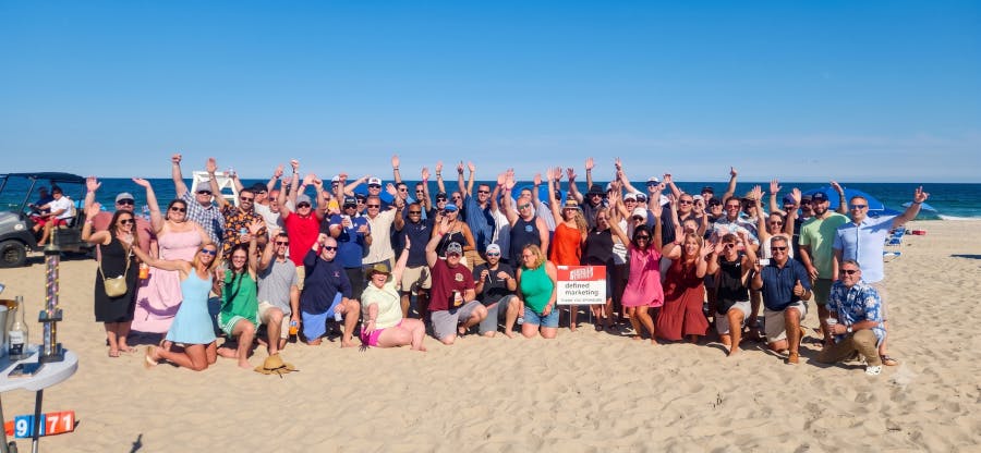 Attendees representing manufacturers, integrators, distributors, dealers, monitoring companies and technology providers met at Funtown Beach in Seaside Park, N.J., on July 23.
