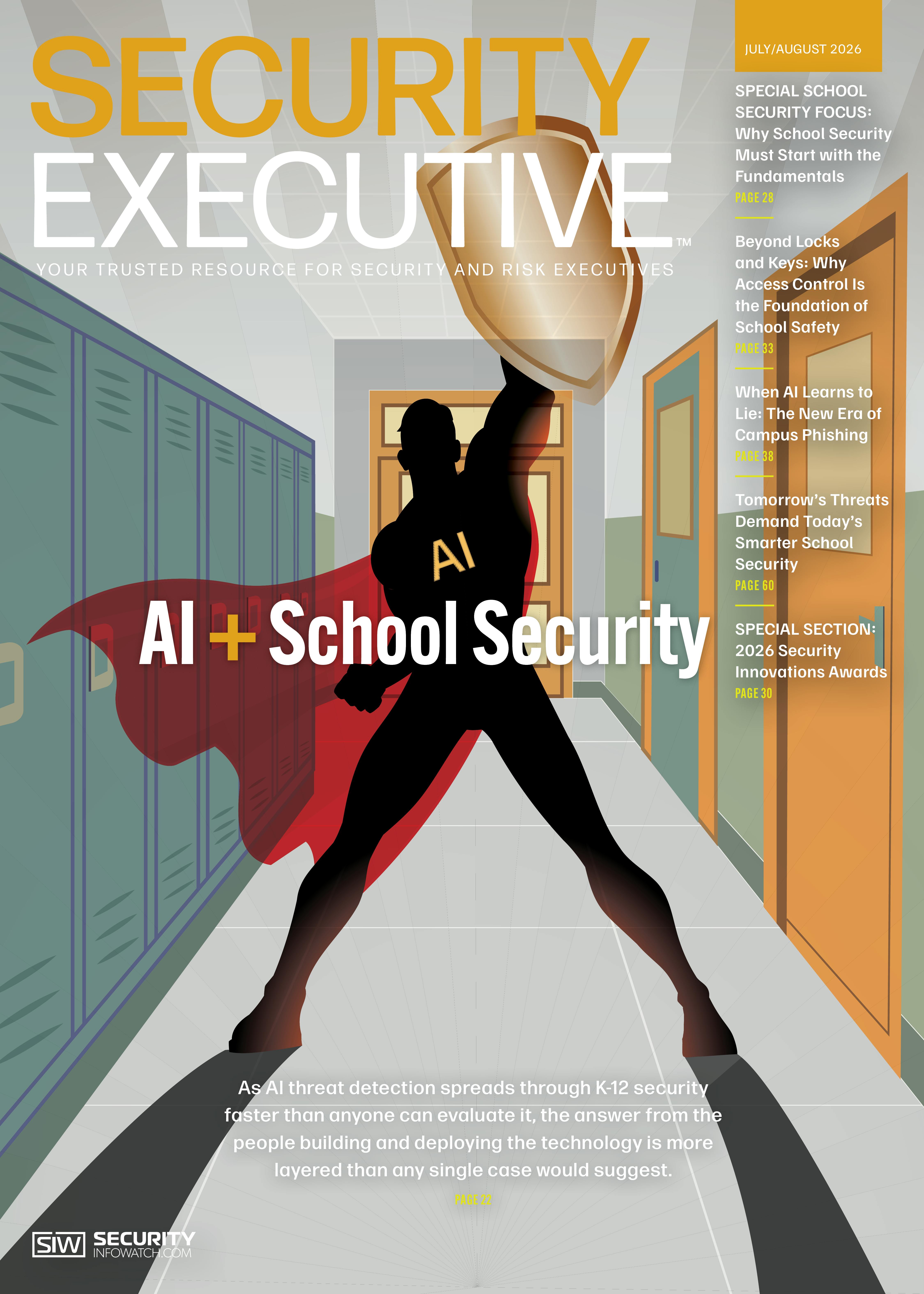 Security Executive July/August 2026 cover image