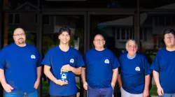 Members of the Craftmaster Hardware team include, from left to right: Bill Watkins, Daniel Sproviero, Domenic Santelli, George Howe, Tony Defrancesco, Vadim Komets and Jim Lawless.