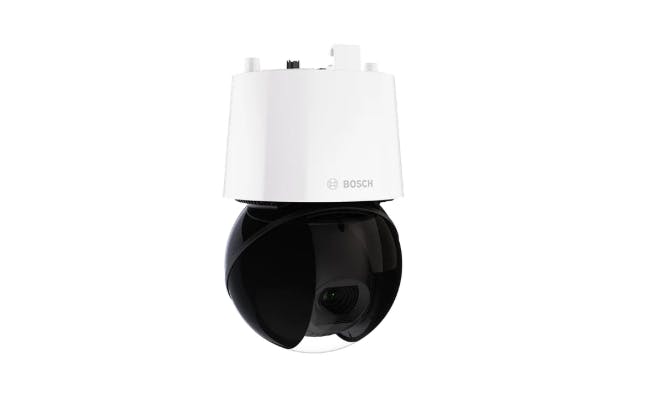 IQSIGHT's AUTODOME 7100s PTZ camera series is designed for outdoor surveillance with AI-enabled analytics, long-range zoom and infrared imaging capabilities.