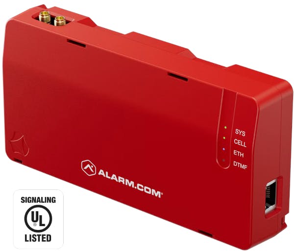Alarm.com's new fire communicator is designed to transmit alarm signals to monitoring centers while simultaneously delivering notifications through the company's applications and services. The company estimates the addressable market at 4 million to 5 million commercial fire panels across the U.S. and Canada.