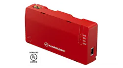 Alarm.com's new fire communicator is designed to transmit alarm signals to monitoring centers while simultaneously delivering notifications through the company's applications and services. The company estimates the addressable market at 4 million to 5 million commercial fire panels across the U.S. and Canada.