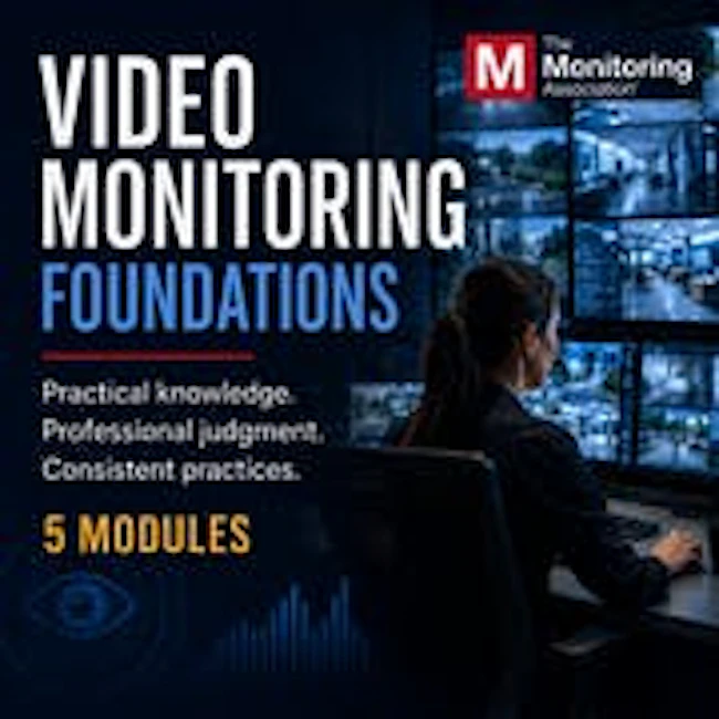 TMA&rsquo;s new Video Monitoring Foundations program uses realistic monitoring center scenarios, guided exercises, knowledge checks and assessments to connect core concepts with day-to-day operator responsibilities.