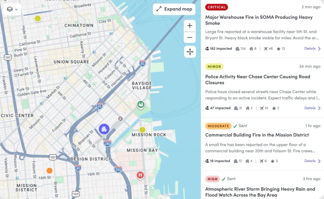 Envoy Response brings threat intelligence, workplace presence data and incident response capabilities together in one system of record.