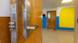Classroom door hardware must account for both security and life-safety requirements, underscoring the need to coordinate fire alarm, access control and lockdown systems during design and commissioning.