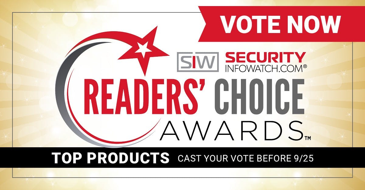 Reader voting will determine the top products in each category, with winners receiving 2026 SecurityInfoWatch Readers&rsquo; Choice Product Award recognition.