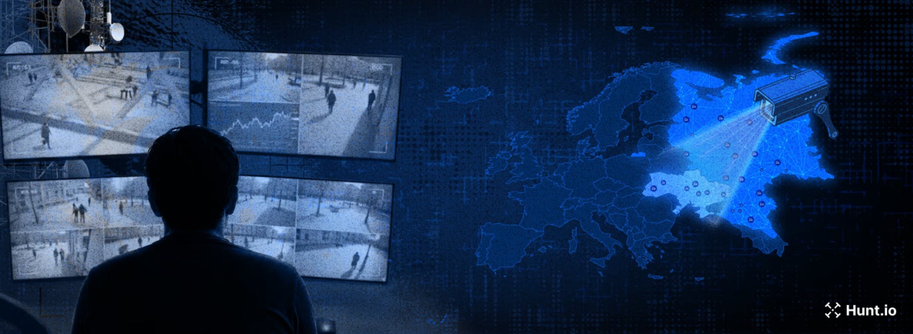 Hunt.io research highlights how port-forwarding and P2P services can create cybersecurity risks for IP camera deployments and remote video access.