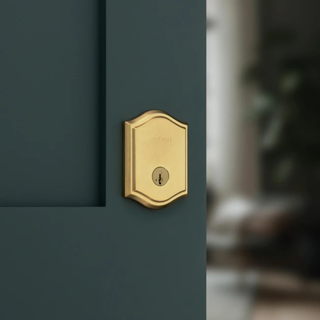Kwikset's new Capetown collection features an arched trim design available with select levers, knobs and deadbolts for coordinated residential door hardware.