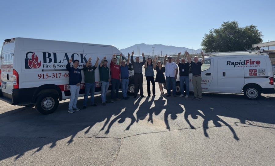 RapidFire Safety & Security&rsquo;s acquisition of Black Fire & Security Services expands the company&rsquo;s presence in West Texas and adds new fire protection service capabilities.