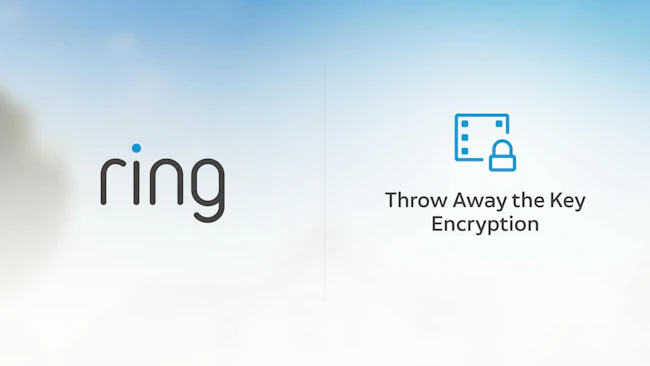 Ring&rsquo;s TAKE encryption gives customers greater control over access to their security videos.