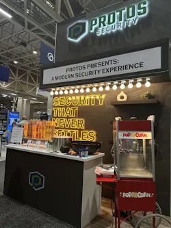Protos Security is demonstrating its AI guard-protective operations software at GSX in Atlanta, 2026.