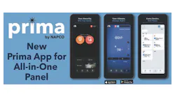 NAPCO's Prima v8 mobile app features a redesigned interface, enhanced security and smart home controls and Apple Watch integration.
