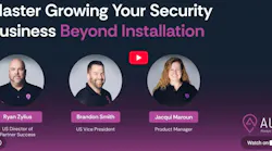 AURA team members outline the company’s new Installer & Dealer Program during an online session focused on adding on-demand physical response services and recurring revenue opportunities.