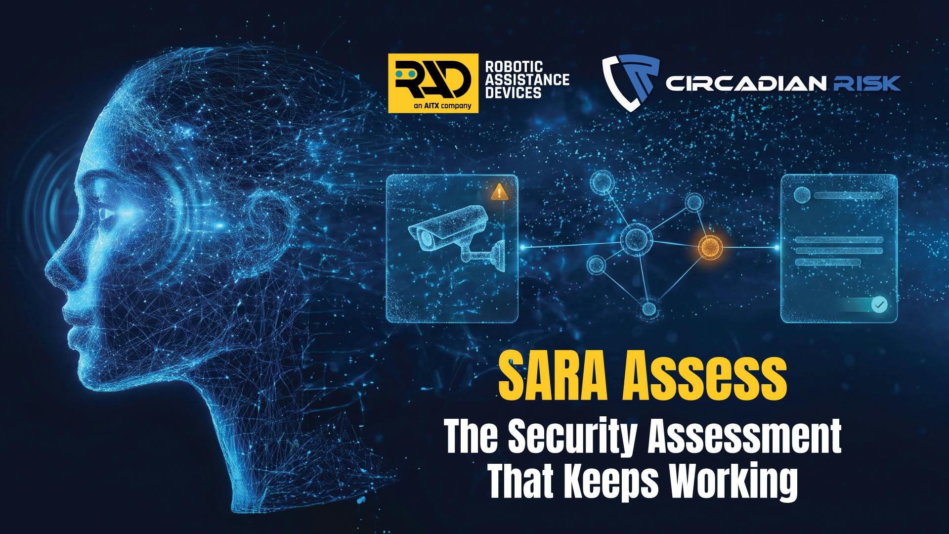 RAD&rsquo;s SARA Assess integrates agentic AI with third-party security systems and Circadian Risk&rsquo;s physical risk intelligence platform.